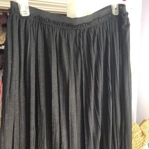 American Eagle black maxi skirt
